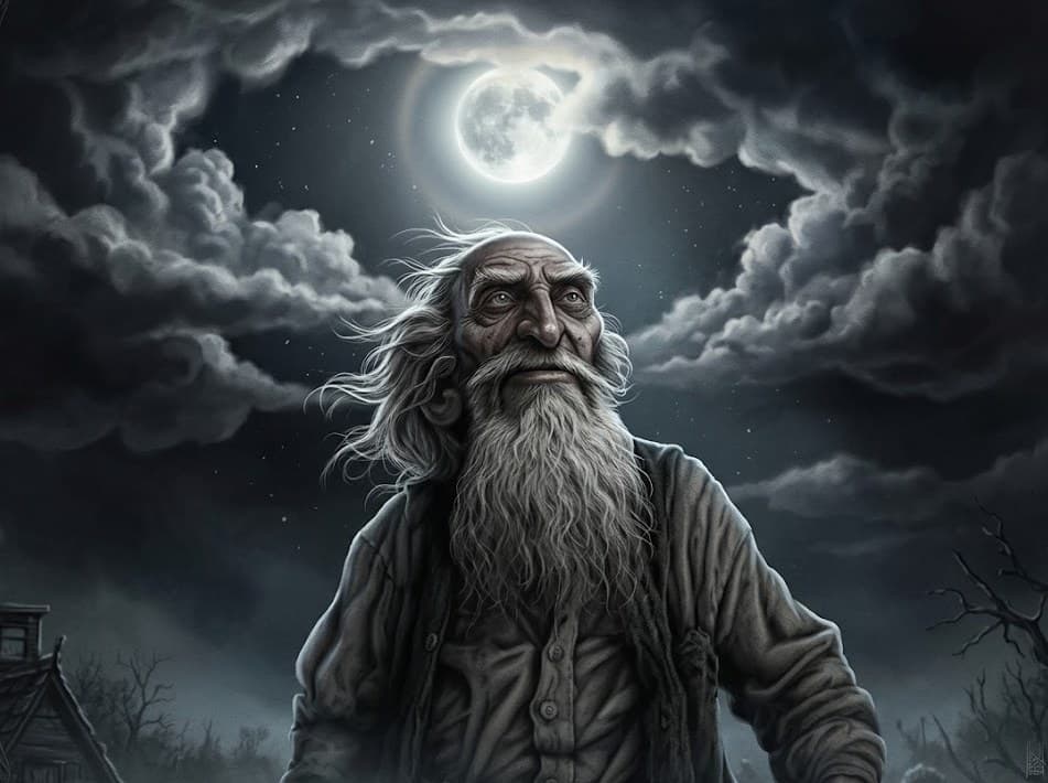 Ilustrace k povídce Děsupán