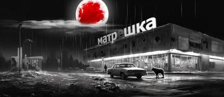 Ilustrace k povídce Supermarket